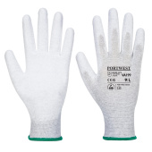 Антистатические перчатки с ПУ покрытием ладони для торговых автоматов