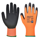 Перчатки с ПУ покрытием Vis-Tex Cut Resistant