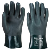 Рукавицы с двойным ПВХ покрытием, 27 см
